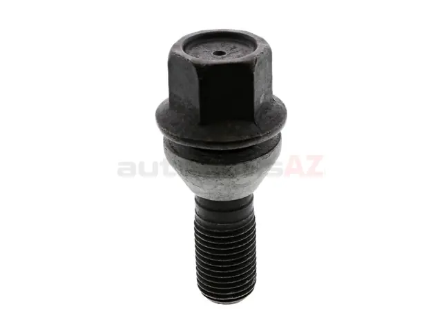 Trending Genuine BMW 36136756298 Wheel Lug Bolt; M14-1.5 x 19mm; Black - BMW