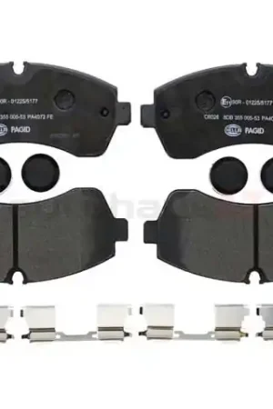 Final Sale Hella Pagid 9074209901, 355005531 Brake Pad Set; Front - Mercedes