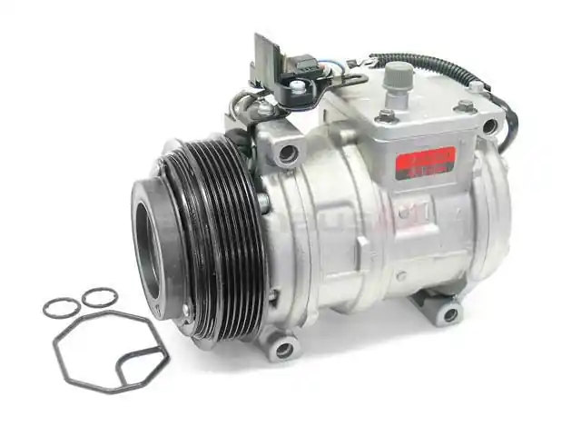 Denso 0002300511, 4711224 AC Compressor; Complete with Clutch; R134A Compatible; Nippondenso 10PA17C - Mercedes Fast Shipping