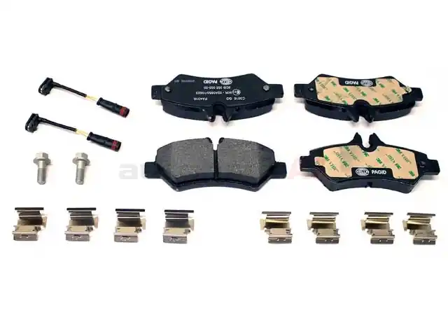 Don’t Miss Out Hella Pagid 0084205120, 355005351 Brake Pad Set; Rear - Dodge, Mercedes