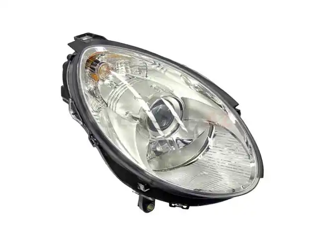 Crafted Hella 2518200461, 263037061 Headlight; Right Assembly, Halogen - Mercedes