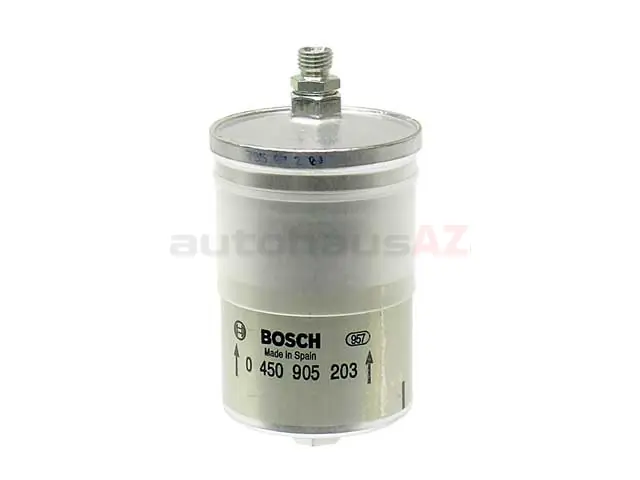 Bosch 71051, 0986AF8092 Fuel Filter; With Threaded Fittings; 75mm Diameter x 110mm Length - Mercedes Worldwide Shipping