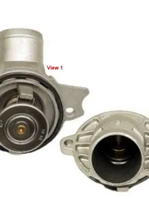 Luxury Wahler 1122030275, 428187D Thermostat; 87 Degree C; With Housing and Gasket - Mercedes