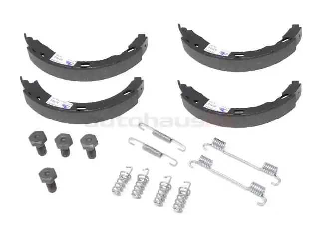 ATE 2034200120A, 650170 Parking Brake Shoe Set; With Hardware - Mercedes Instant Buy