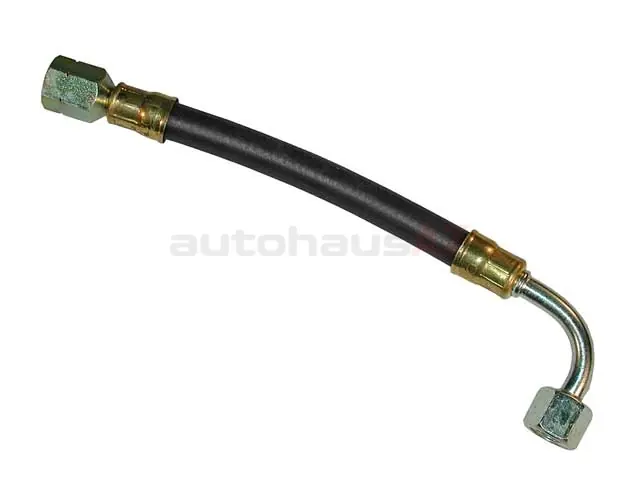 Cohline 1234702075 Fuel Hose/Line; Fuel Filter to Feed Line; One Straight Fitting and One 90 Degree Elbow Fitting - Mercedes Must Have