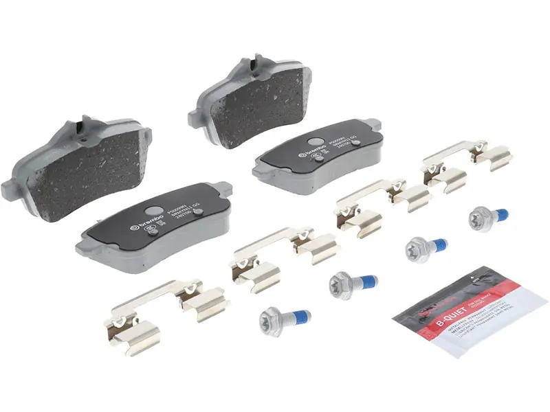 Special Discount Brembo P50099N Brake Pad Set; Rear - Mercedes