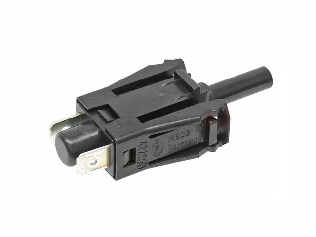 Hella 0015458714, 004229011 Door Jamb Switch; Threaded Mount Contact Switch; 2 Spade Connections - Mercedes Certified