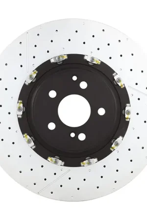 Brembo 09931333 Disc Brake Rotor; Front; Vented / Slotted and Cross-Drilled (390 X 36 mm) - Mercedes Direct From Manufacturer