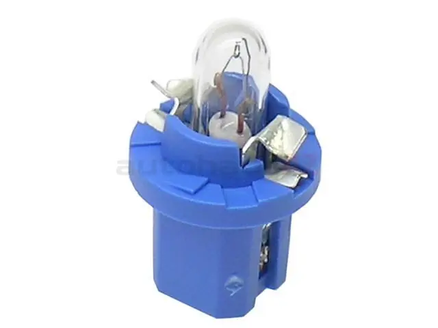 Last Chance OES 000000-000953, 39255 Instrument Panel Light Bulb; 12V/1.2W with Blue Socket for Dashboard Lights - Mercedes