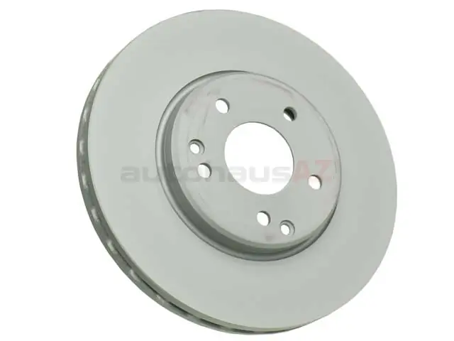 Genuine Zimmermann Coat Z 2104212212, 400144320 Disc Brake Rotor; Front; 300mm Vented - Mercedes