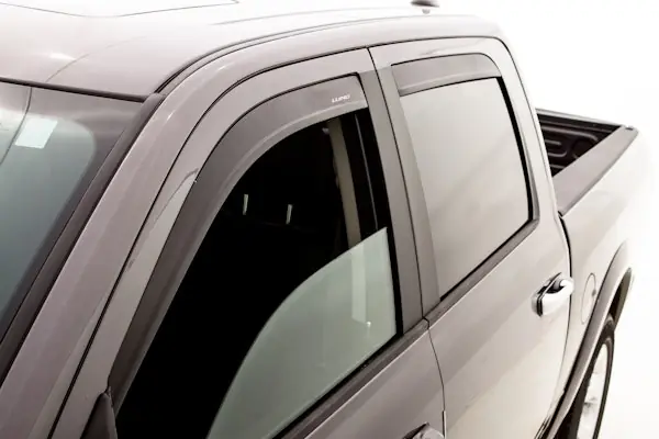 Popular AVS 1774004 Ventvisor Deflector; Matte Black; Low Profile; In-Channel Mount; 4 pc.