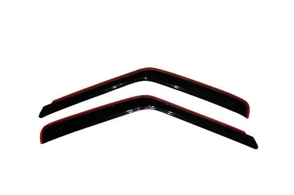 AVS 192127 Ventvisor Deflector; Smoke; In-Channel; 2 pc. Premium