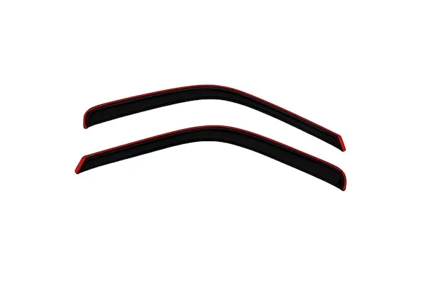 AVS 192503 Ventvisor Deflector; Smoke; In-Channel; 2 pc. Modern
