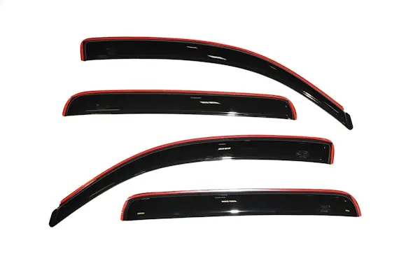 AVS 194056 Ventvisor Deflector; Smoke; In-Channel; 4 pc. Hot Picks