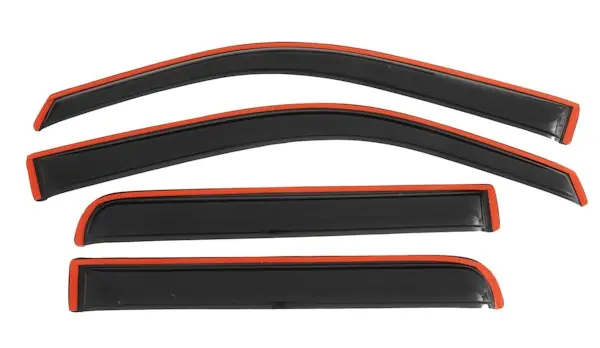 Premium AVS 194155 Ventvisor Deflector; Smoke; In-Channel; 4 pc.