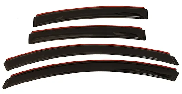 AVS 194275 Ventvisor Deflector; Smoke; In-Channel; 4 pc. Genuine
