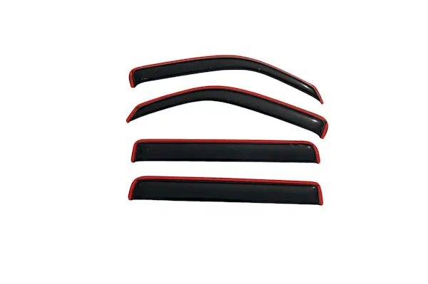 Special Offer AVS 194307 Ventvisor Deflector; Smoke; In-Channel; 4 pc.