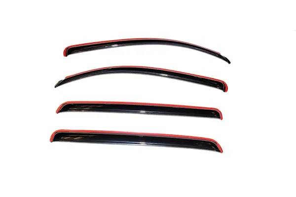 AVS 194309 Ventvisor Deflector; Smoke; In-Channel; 4 pc. Same Day Shipping