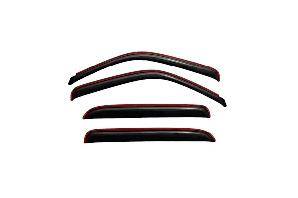 AVS 194355 Ventvisor Deflector; Smoke; In-Channel; 4 pc. In Demand