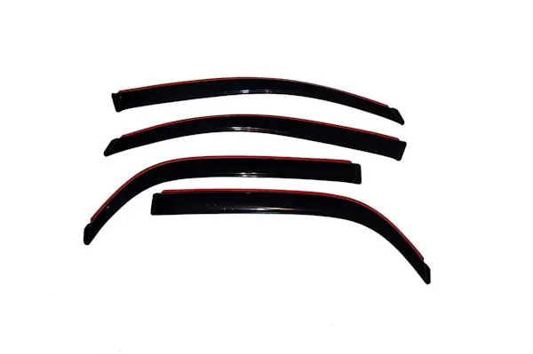 Warranty Included AVS 194319 Ventvisor Deflector; Smoke; In-Channel; 4 pc.