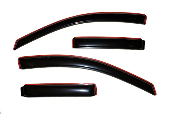 AVS 194330 Ventvisor Deflector; Smoke; In-Channel; 4 pc. Worldwide Shipping