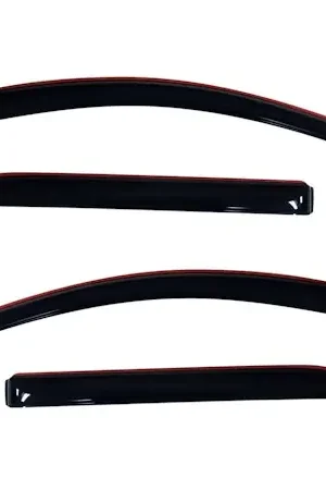 AVS 194632 Ventvisor Deflector; Smoke; In-Channel; 4 pc. Free Shipping