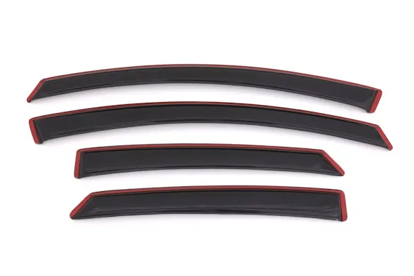 AVS 194714 Ventvisor Deflector; Smoke; In-Channel; 4 pc. Express Delivery