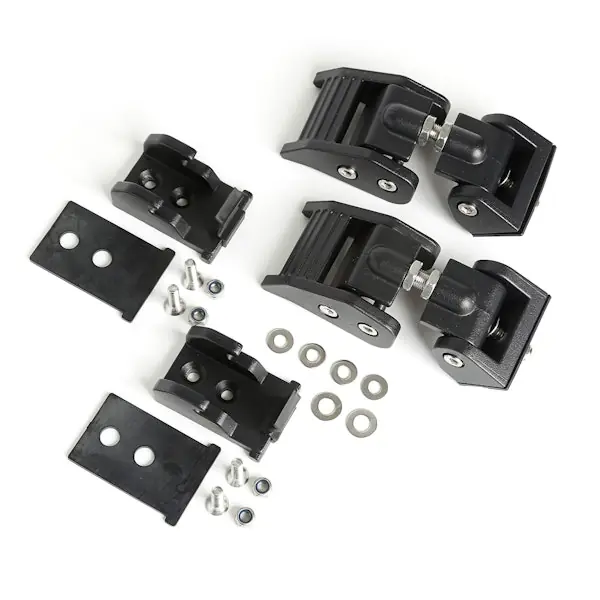 Rugged Ridge 11210.27 Hood Catches, Textured Black Low Price