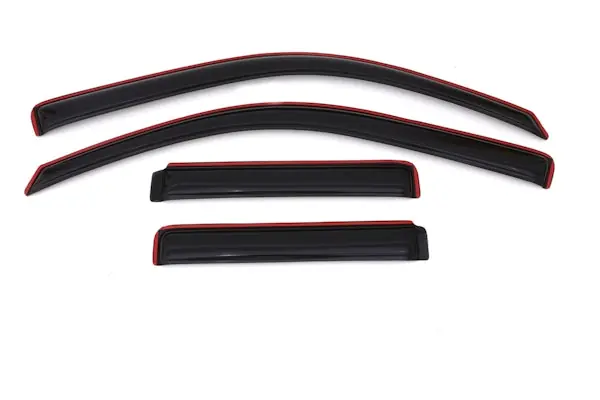 Hassle-Free Returns AVS 194733 Ventvisor Deflector; Smoke; In-Channel; 4 pc.
