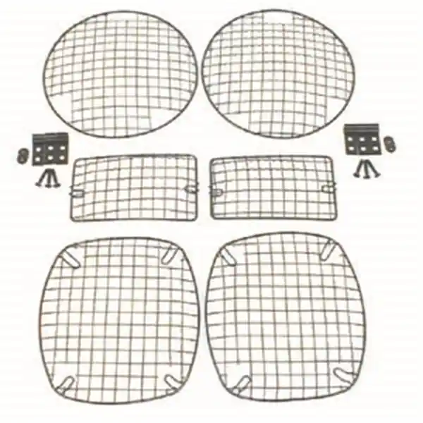 Affordable Rugged Ridge 11236.01 Stone Guard Set; Black; 97-06 Jeep Wrangler TJ