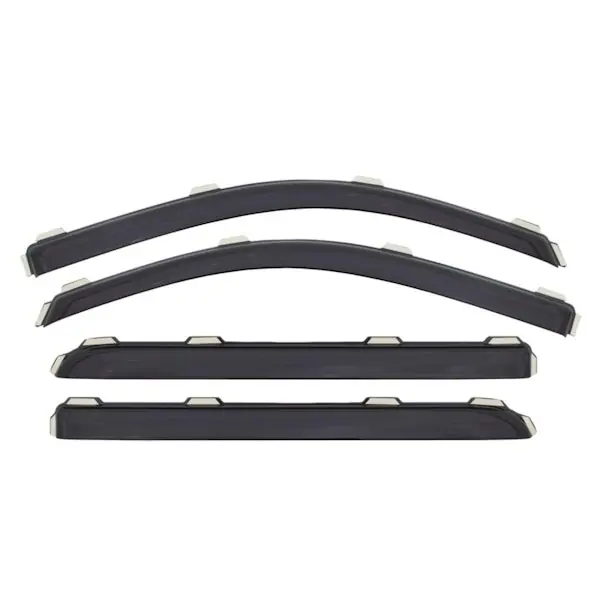 Final Sale AVS 194827 Ventvisor Deflector; Smoke; In-Channel; 4 pc.