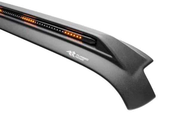 Hot Deal Rugged Ridge 11350.31 Lightshield Hood Guard