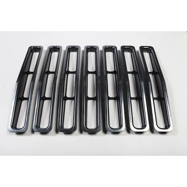 Price Cut Rugged Ridge 11306.04 Grille Inserts; Black; 87-95 Jeep Wrangler YJ