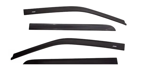 Clearance AVS 194975 Ventvisor Deflector; Smoke; In-Channel; 4 pc.