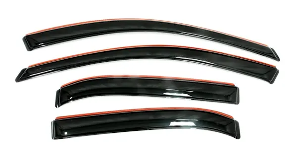 High Quality AVS 194977 Ventvisor Deflector; Smoke; In-Channel; 4 pc.