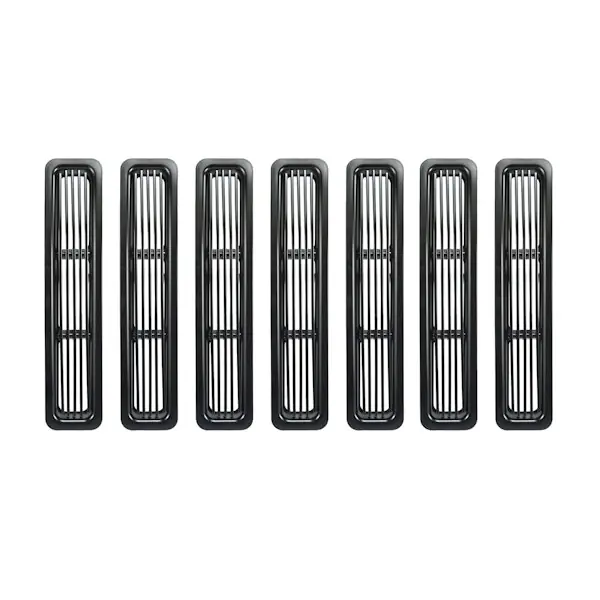 Rugged Ridge 11401.03 Billet Grille Inserts, Black Wholesale