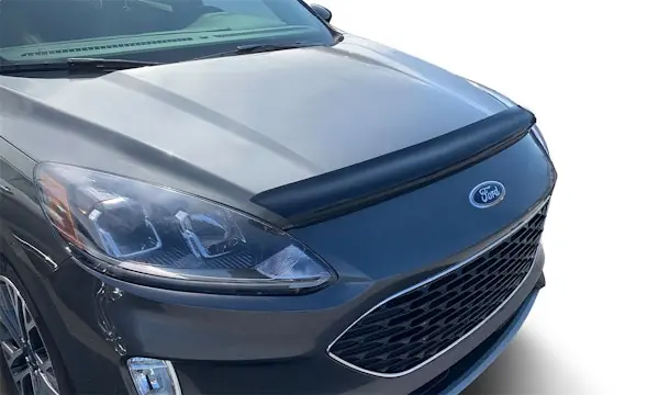 Time-Limited AVS 20151 Carflector Hood Shield; Smoke