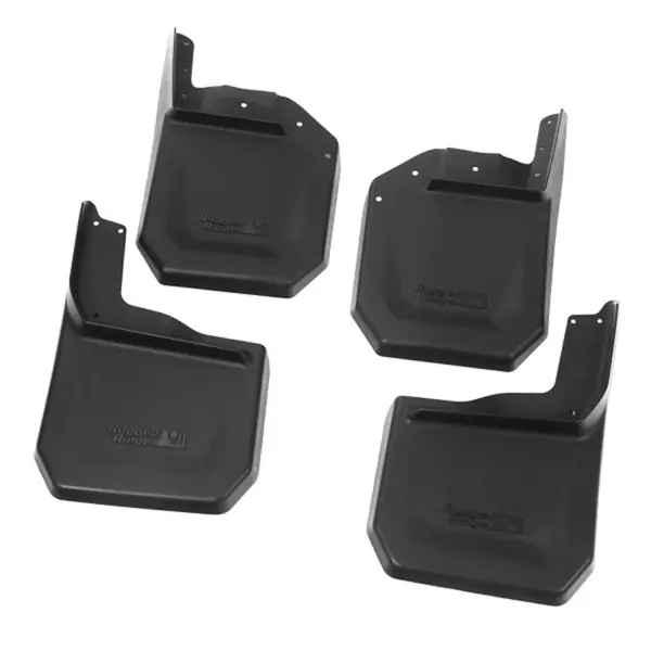 Cheap Rugged Ridge 11642.10 Splash Guard Kit, 4 Piece, Black