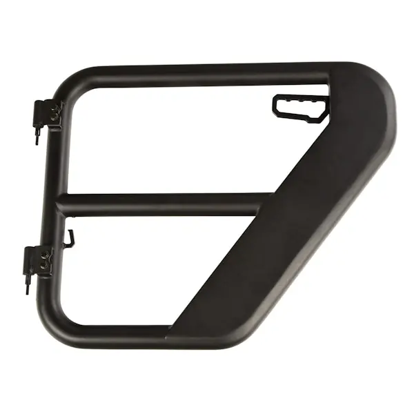 Rugged Ridge 11509.14 Tube Doors, Rear, Textured Black Premium
