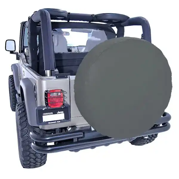 Rugged Ridge 12804.35 35-36 Inch Tire Cover; Black Diamond Special Offer