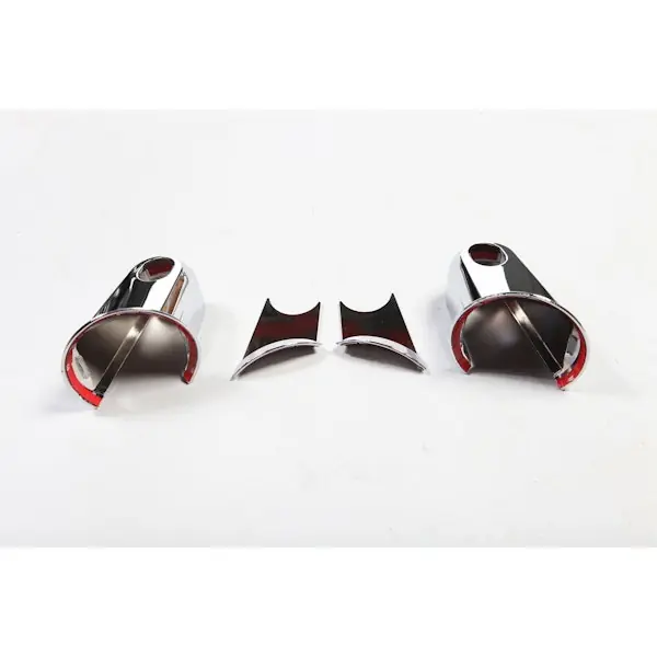 Best Choice Rugged Ridge 13311.02 Mirror Arm Covers, Chrome