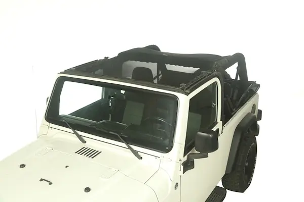 Certified Rugged Ridge 13579.09 Eclipse Sun Shade; Full Cover; 04-06 Jeep Wrangler LJ