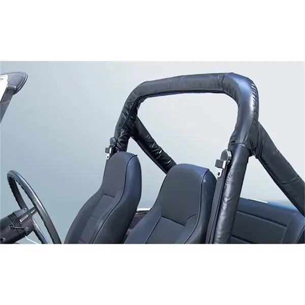 Free Shipping Rugged Ridge 13610.15 Full Roll Bar Cover Kit; 78-91 Jeep CJ/Wrangler YJ