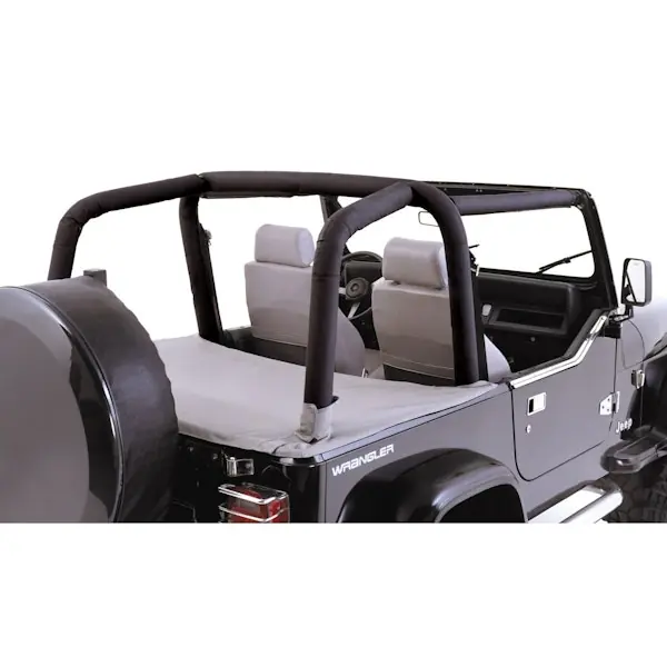 Rugged Ridge 13612.15 Full Roll Bar Cover Kit; 97-02 Jeep Wrangler TJ Bulk Order