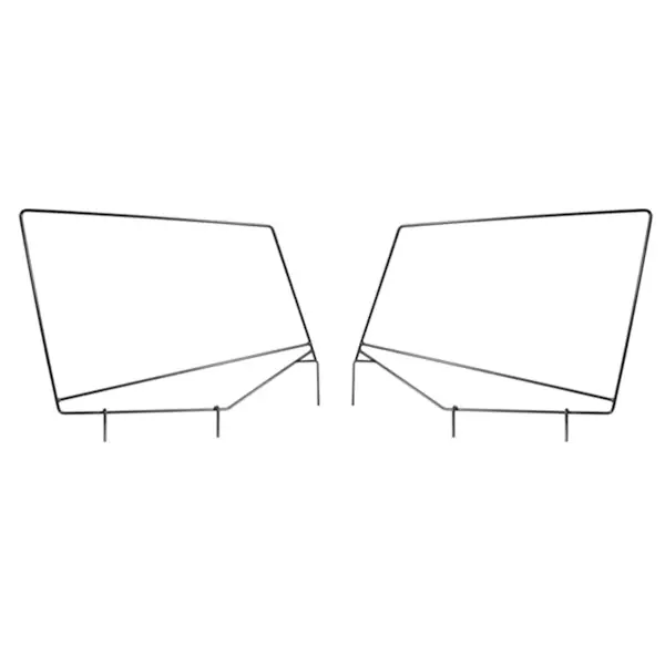 Luxury Rugged Ridge 13701.80 Upper Door Skin Frames