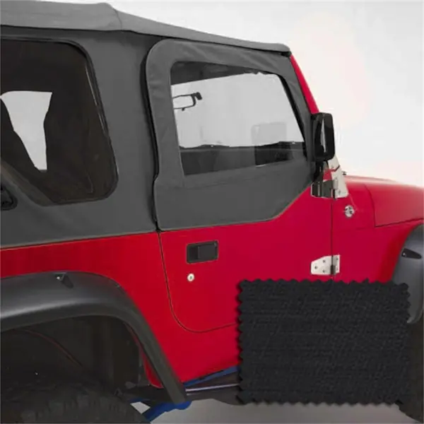 Rugged Ridge 13717.35 Door Skins; Black Diamond; 97-06 Jeep Wrangler TJ Premium
