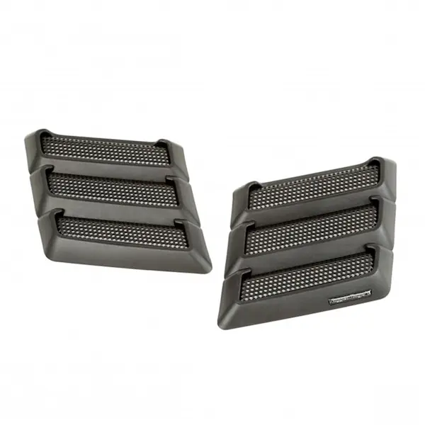 No Minimum Order Rugged Ridge 17759.09 Performance Hood Vents; Black; 97-17 Jeep Wrangler JK