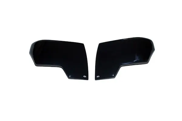 Trending AVS 37007 Headlight Covers; Smoke Black Out; 2pc.