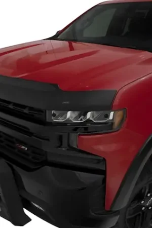 Top Rated AVS 436060 Aeroskin II Hood Protector; Textured Black