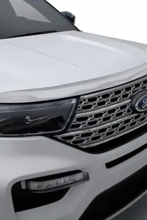 Trusted Brand AVS 622174 Aeroskin Hood Protector; Chrome